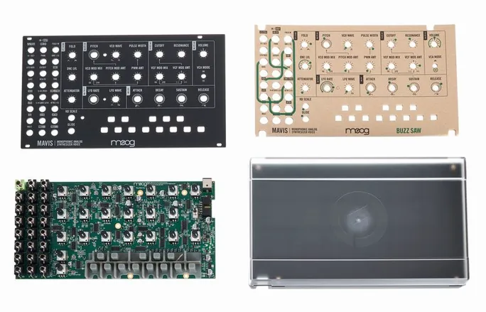 Moog Mavis, molettes, photo 3