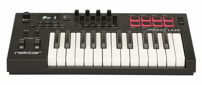 Nektar Impact LX25 mk3, molettes, photo 2