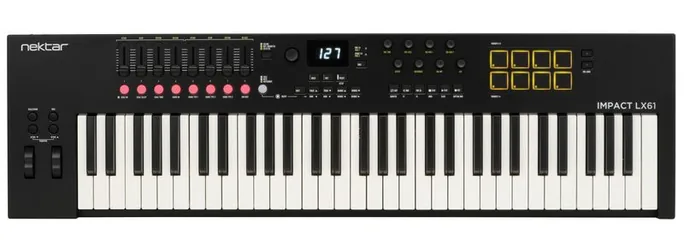 Nektar Impact LX61 mk3, vue de dessus, photo 3