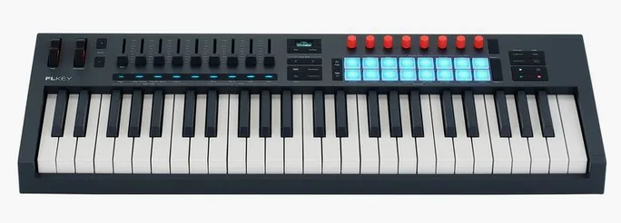 Novation FLkey 2 49, molettes, photo 2