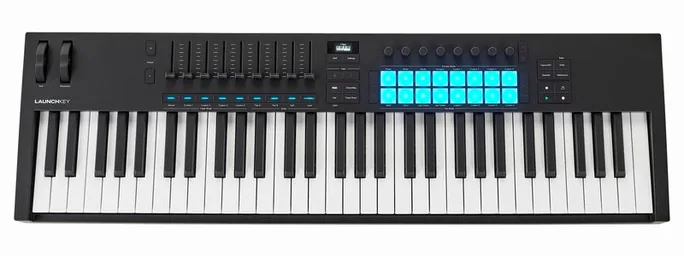 Novation Launchkey 61 MK4, face arrière, photo 3