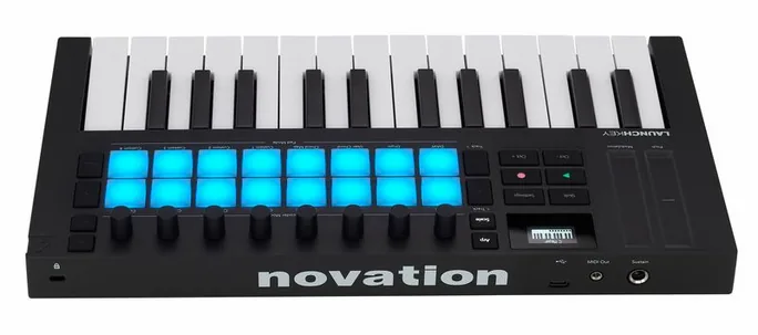 Novation Launchkey Mini 25 MK4, molettes, photo 4