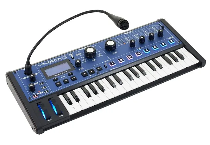 Novation MiniNova, molettes, photo 3