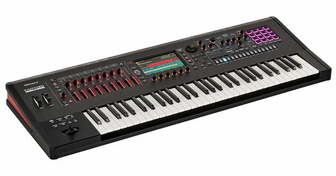 Roland Fantom-6 EX, molettes, photo 3