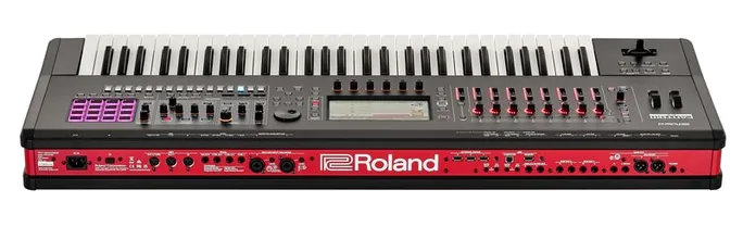 Roland Fantom-6 EX, vue de trois quarts, photo 4