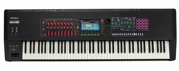 Roland Fantom-8 EX, potentiomètres, photo 4
