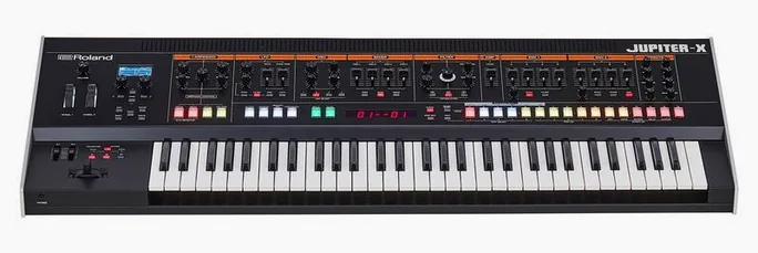 Roland Jupiter-X, molettes, photo 2