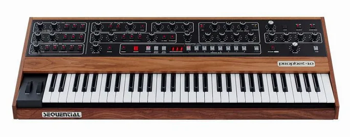 Sequential Prophet 10, vue de dessus, photo 2