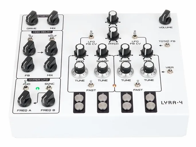 SOMA Lyra-4 White, molettes, photo 2