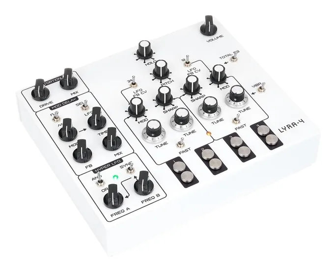 SOMA Lyra-4 White, vue de profil, photo 3