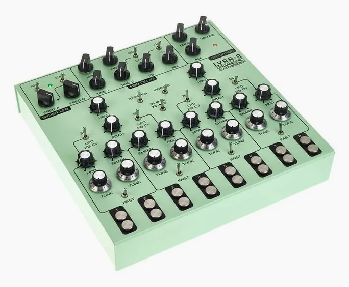 SOMA Lyra-8 Green, vue de trois quarts, photo 3