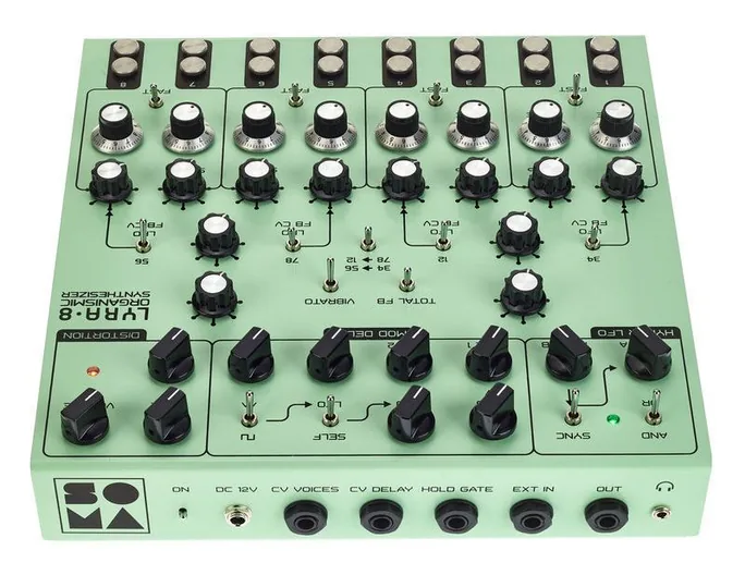 SOMA Lyra-8 Green, molettes, photo 4