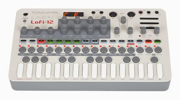 Sonicware LIVEN Lofi-12, vue de profil, photo 2