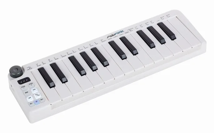Swissonic MiniKey 25, vue de trois quarts, photo 3