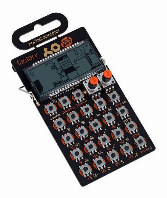 Teenage Engineering PO-16 factory, molettes, photo 3