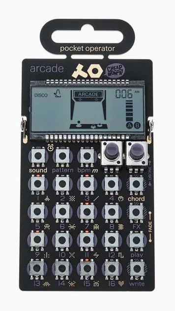 Teenage Engineering PO-20 arcade, potentiomètres, photo 2