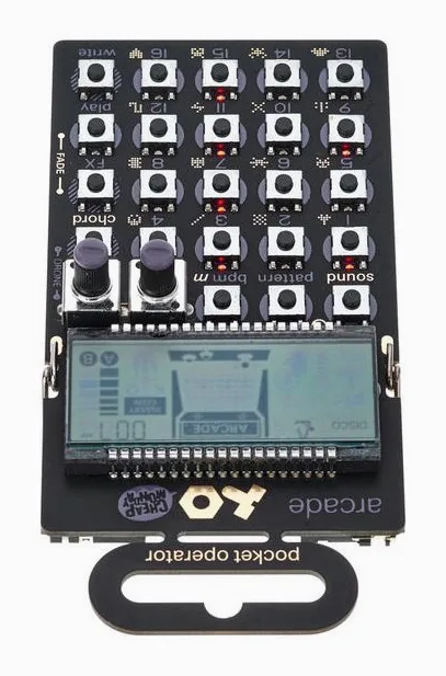 Teenage Engineering PO-20 arcade, potentiomètres, photo 4