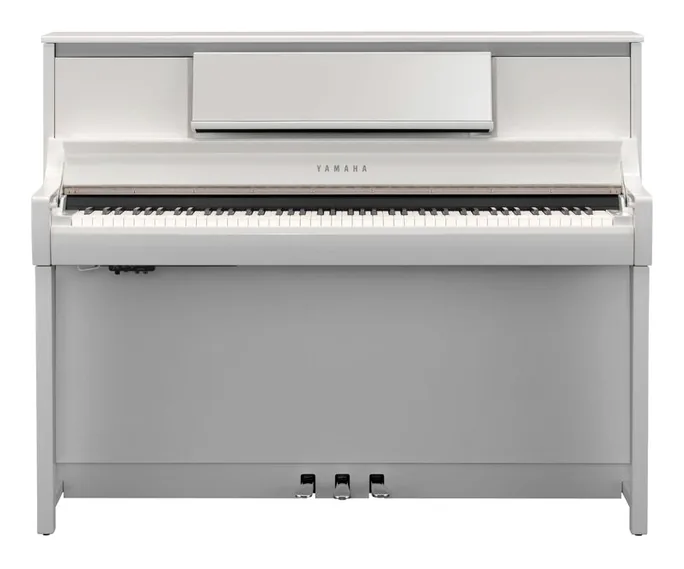 Yamaha CSP-295 PWH, vue de trois quarts, photo 2
