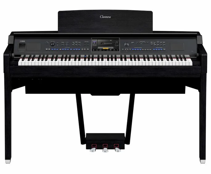 Yamaha CVP-909 B, vue de trois quarts, photo 2