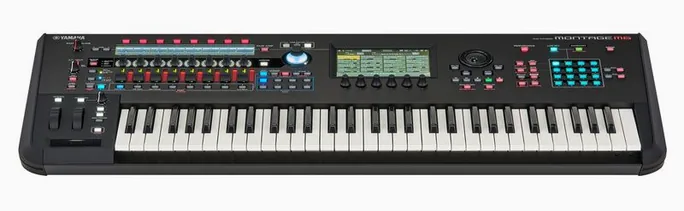 Yamaha Montage M6, vue de profil, photo 2