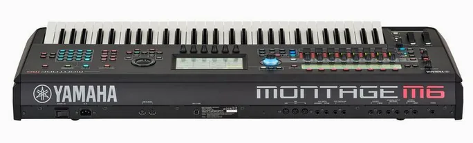 Yamaha Montage M6, vue de dessus, photo 4