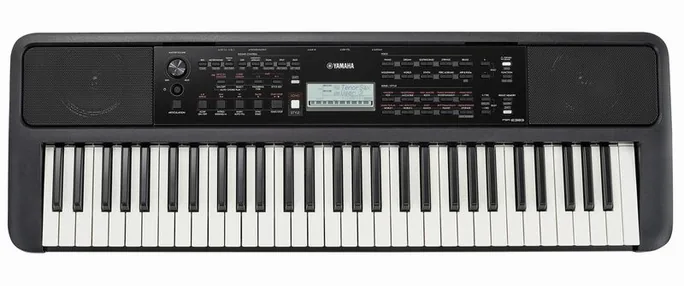 Yamaha PSR-E383, vue de face, photo 4