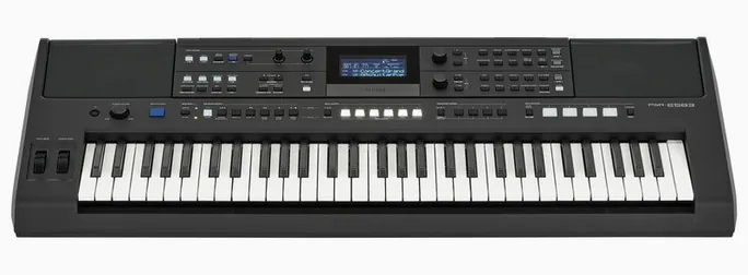 Yamaha PSR-E583, vue de dessus, photo 2