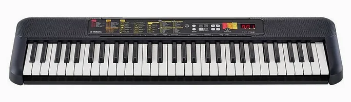 Yamaha PSR-F52, vue de dessus, photo 2