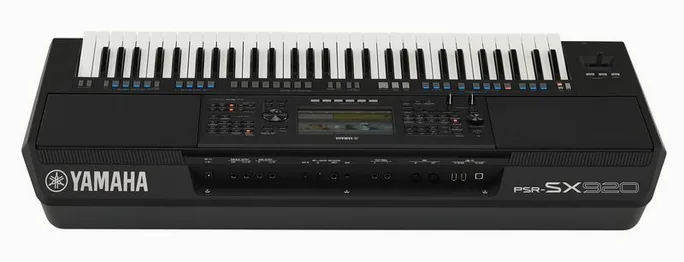 Yamaha PSR-SX920, vue de dessus, photo 4
