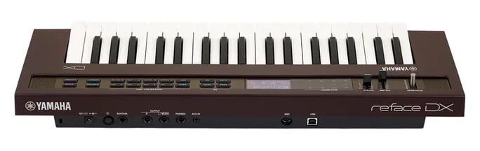 Yamaha Reface DX, potentiomètres, photo 4